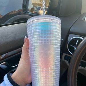 Iridescent Starbucks sprink tumbler SPRING 2022 24 oz tumbler